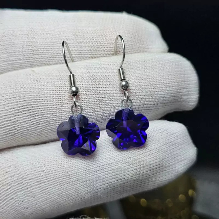 گوشواره سنگ کوبیک زیرکونیا کد 33857