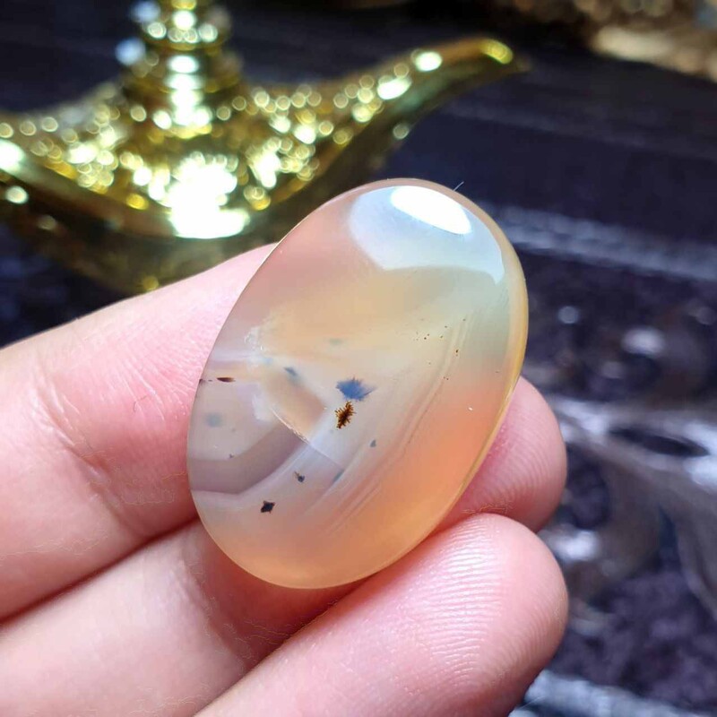 نگین طبیعی عقیق اصل خراسانی کد  25900