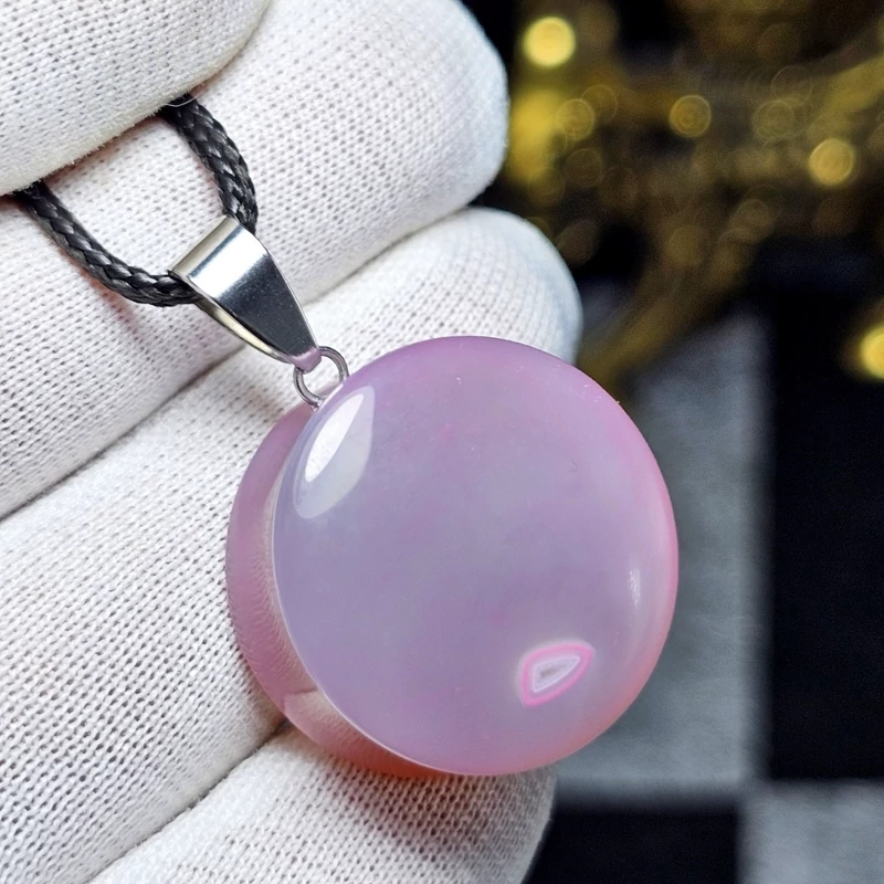 آویز گردنبند سنگ عقیق معدنی کد 35148