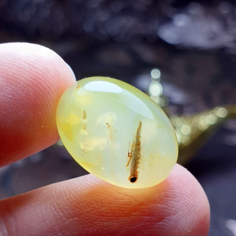 نگین سنگ عقیق  اصل معدنی کد  26982