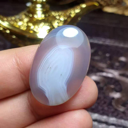 نگین طبیعی عقیق سلیمانی خراسانی با طرح خاص کد 25901