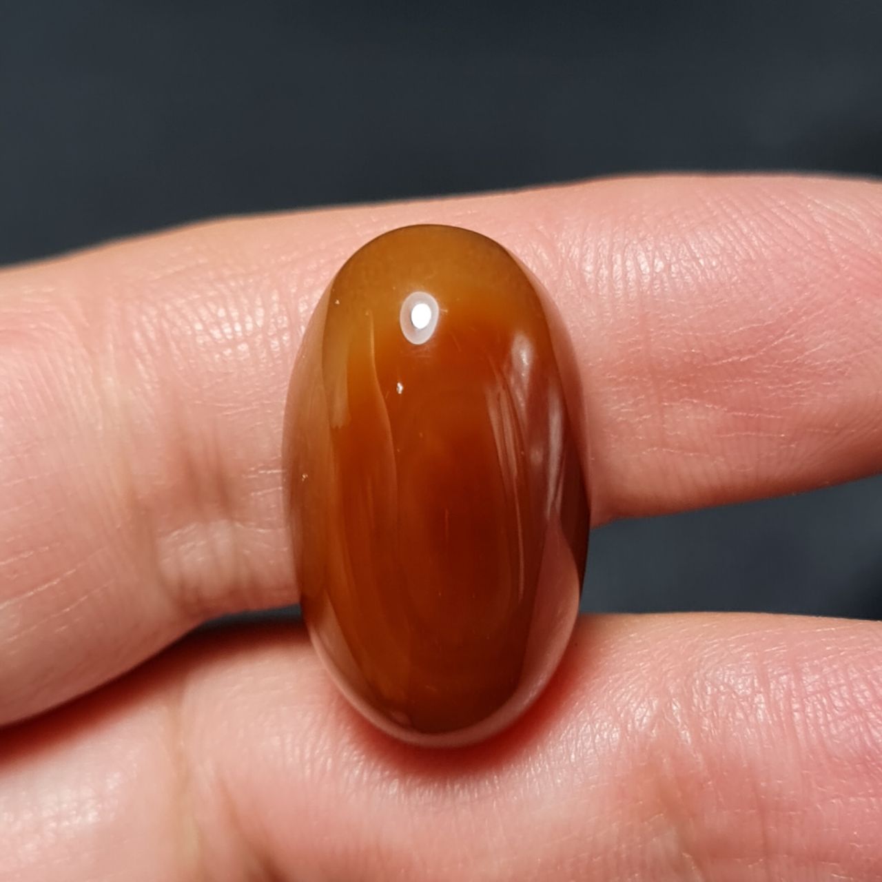 نگین سنگ عقیق جزع معدنی خراسان کد  T2369