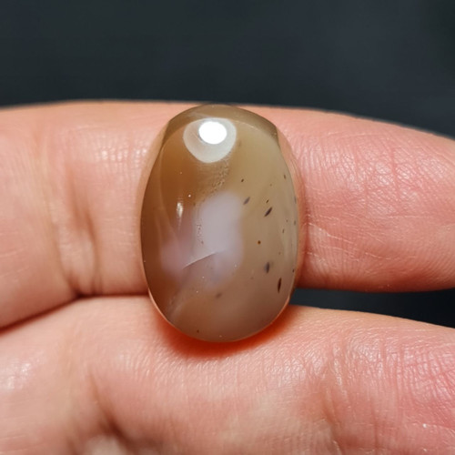 نگین سنگ طبیعی عقیق جزع معدنی خراسان کد T2370