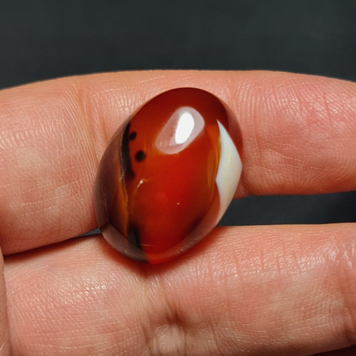 نگین درشت سنگ عقیق معدنی خراسان کد T2372