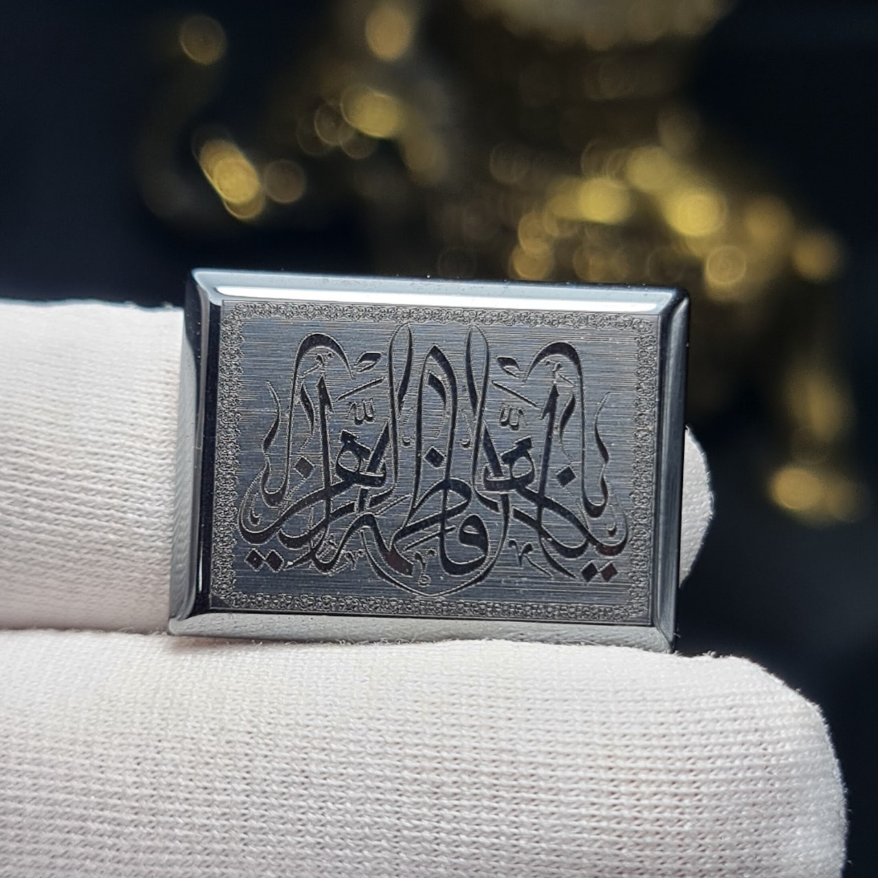 نگین درشت سنگ حدید صینی معدنی  کد  T2469