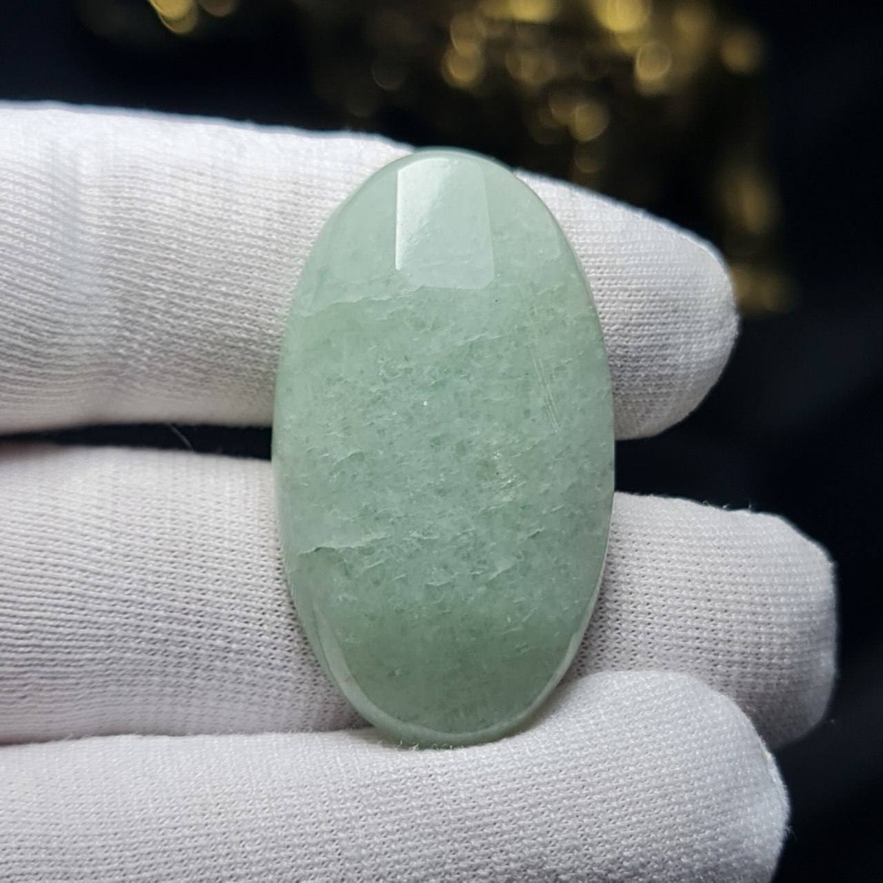 نگین درشت سنگ اونتورین معدنی  کد  T2472